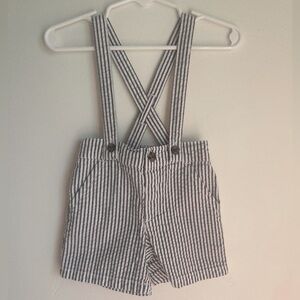 Gymboree baby shorts suspenders